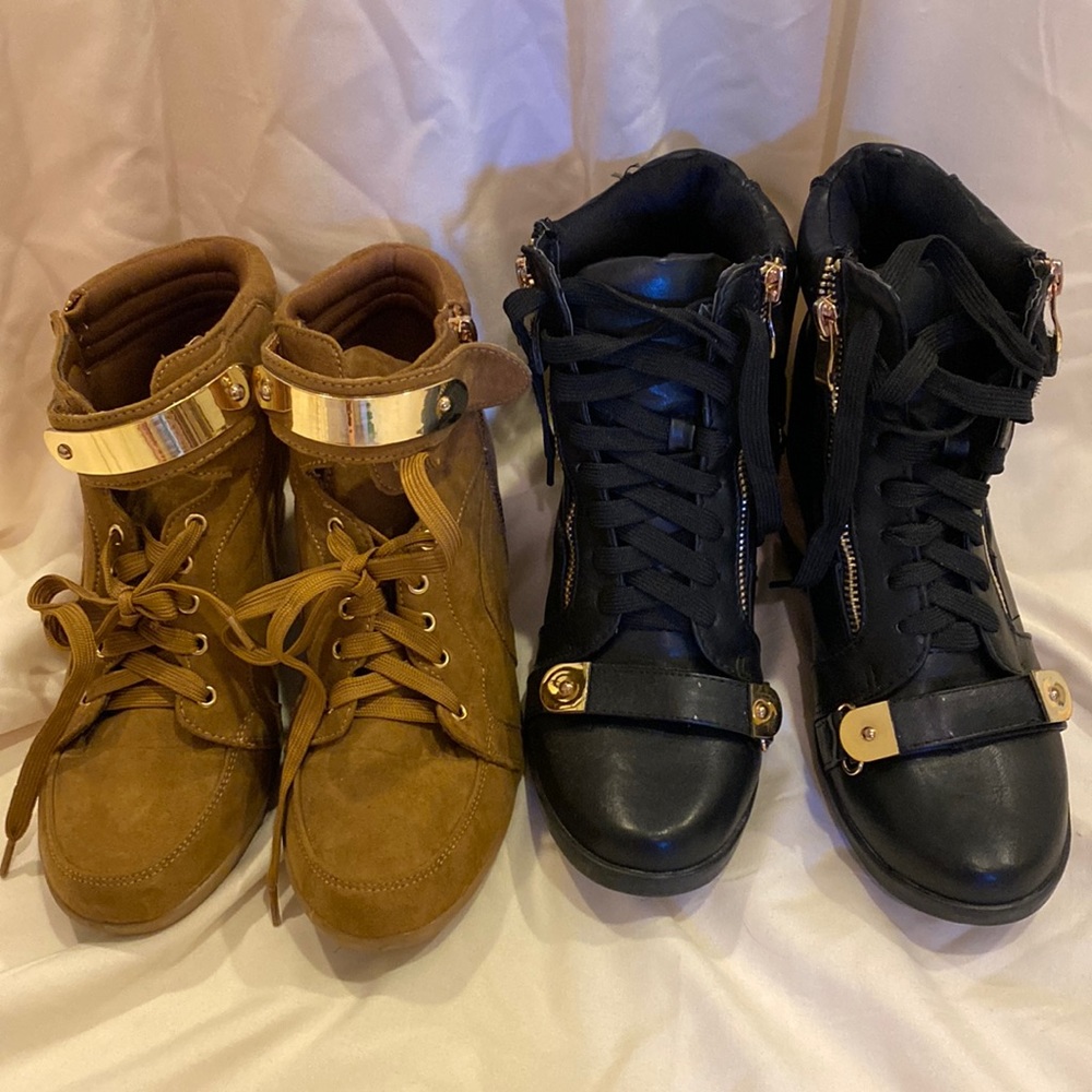 2 pairs size 7.5 and size 8 Forever